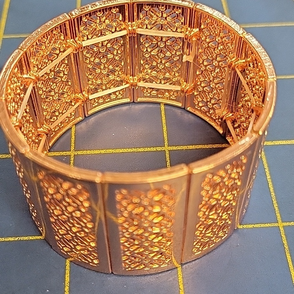 Copper Stretch 1.5" x 7.5" Bracelet